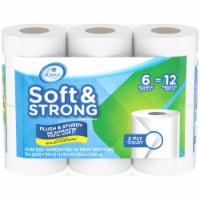 Kroger® Soft & Strong Double Roll Bath Tissue Perspective: Main