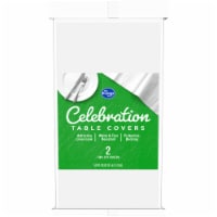 Kroger® Celebration White Table Covers Perspective: Main