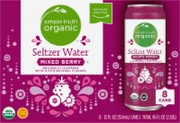 Simple Truth Organic™ Naturally Flavored Mixed Berry Seltzer Water