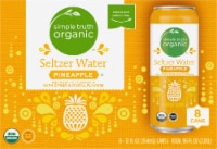 Simple Truth Organic™ Pineapple Flavored Seltzer Water Cans