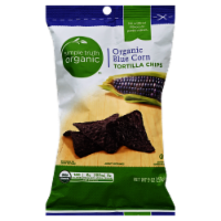 Simple Truth Organic™ Blue Corn Tortilla Chips Perspective: Main