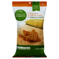 Simple Truth Organic™ Yellow Corn Tortilla Chips Perspective: Main