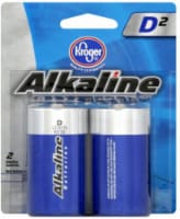 Kroger® Alkaline D Batteries - 2 Pack Perspective: Main