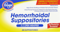 Kroger® Hemorrhoidal Suppositories Perspective: Main