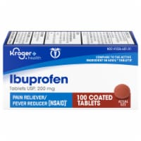 Kroger® Ibuprofen Pain Reliever Coated 200mg Tablets