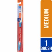 Kroger® Gem Grip® Diamond Head Medium Toothbrush