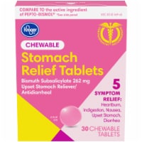 Kroger® Stomach Relief Chewable Tablets 262mg Perspective: Main