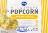 Kroger® Original Butter Microwave Popcorn Perspective: Main