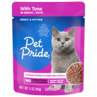 Pet Pride® Tuna in Gravy Cuts Wet Cat Food Pouch