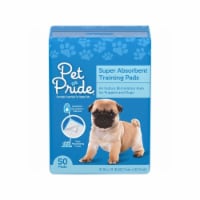 Pet Pride® Super Absorbent Training Pads 50 Count