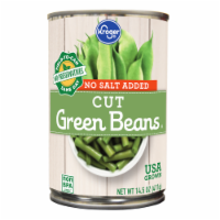 Kroger® No Salt Added Cut Green Beans