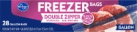 Kroger® Double Zipper Gallon Size Freezer Bags
