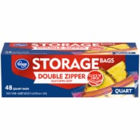 Ziploc Slider Quart Freezer Bags - Shop Storage Bags at H-E-B