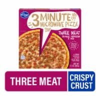 Kroger® 3 Minute Microwave Three Meat Frozen Pizza
