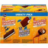 Kroger® Assorted Variety Pack Ice Cream Bars & Sandwiches & Cones Perspective: Main