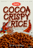 Ralphs Cocoa Crispy Rice Perspective: front
