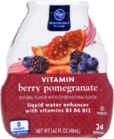 Kroger® Vitamin Berry Pomegranate Liquid Water Enhancer Perspective: Main