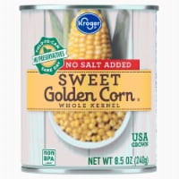 Kroger® No Salt Added Whole Kernel Sweet Golden Corn