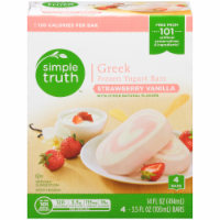 Simple Truth™ Strawberry Vanilla Frozen Greek Yogurt Bars Perspective: Main