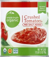 Simple Truth Organic® No Salt Added Crushed Tomatoes