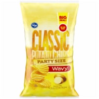 Kroger® Classic Wavy Potato Chips Party Size Perspective: Main