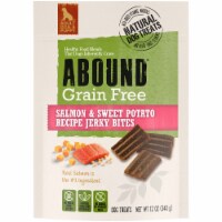 ABOUND® Grain Free Jerky Bites Dog Treats Salmon & Sweet Potato Perspective: Main