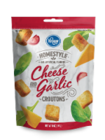 Kroger® Homestyle Cheese & Garlic Croutons