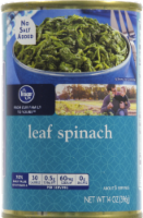 Kroger® No Salt Leaf Spinach Perspective: Main