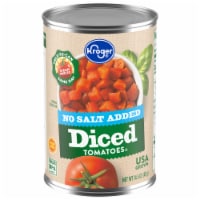 Kroger® No Salt Added Diced Tomatoes Perspective: Main