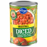 Kroger® Diced Tomatoes with Green Chilies
