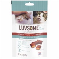 Luvsome® Seafood Medley Flavor Center-Filled Cat Treats