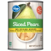 Kroger® No Sugar Added Sliced Pears