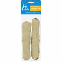 Pet Pride® Chicken Flavor Basted Beefhide 8 Inch Rolls Dog Treats 2 Count