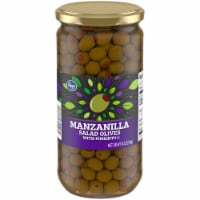 Kroger® Manzanilla Salad Olives with Pimiento Perspective: Main