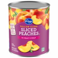 Kroger® Canned Yellow Cling Sliced Peaches in Heavy Syrup Perspective: Main