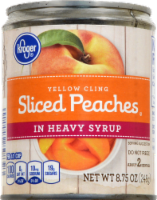 Kroger® Yellow Cling Sliced Peaches in Heavy Syrup Perspective: Main