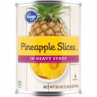 Kroger® Canned Pineapple Slices in Heavy Syrup