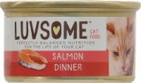 Luvsome™ Salmon Dinner Wet Cat Food