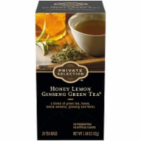 Private Selection™ Honey Lemon Ginseng Green Tea Bags Perspective: Main