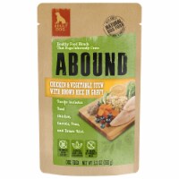 Abound Chicken & Vegetable Stew with Brown Rice in Gravy Wet Dog Food