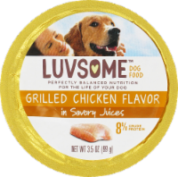 Luvsome™ Grilled Chicken Flavor in Savory Juices Wet Dog Food