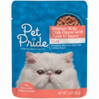 Pet Pride® Alaskan King Crab Flavor with Tuna in Sauce Wet Cat Food Perspective: Main