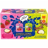 Kroger® Strawberry + Cinnamon Applesauce Pouches Variety Pack BIG Deal!