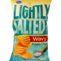 Kroger® Lightly Salted Wavy Potato Chips Perspective: Main