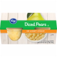 Kroger® Diced Pear Cups in Light Syrup Perspective: Main