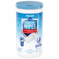 Kroger® Disinfecting Wipes Fresh Scent 75 Count