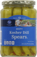 Kroger® Zesty Kosher Dill Pickles - Spears Perspective: Main