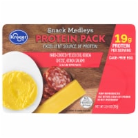 Kroger® Peeled Egg Gouda & Genoa Salami Protein Snack Medley