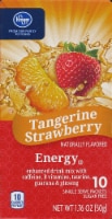 Kroger® Tangerine Strawberry Energy Drink Mix Packets Perspective: Main