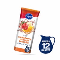 Kroger® Lite Strawberry Orange Banana Instant Drink Mix Packets